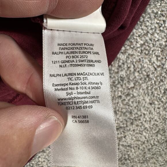 Polo Ralph Lauren Sweater M Preppy Office Layering Dark Academia Quiet Luxury - Picture 12 of 15